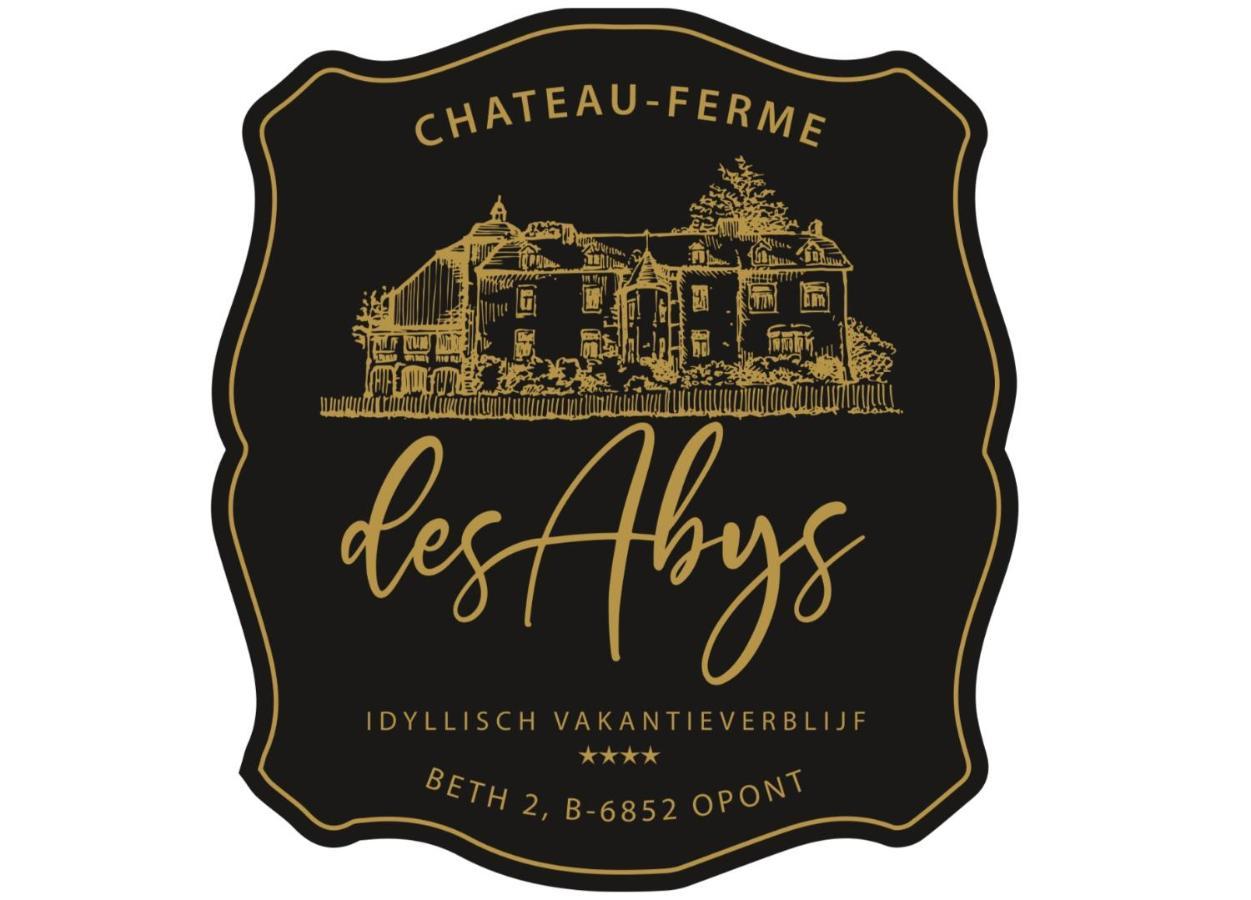 Chateau-Ferme Des Abys Paliseul ภายนอก รูปภาพ